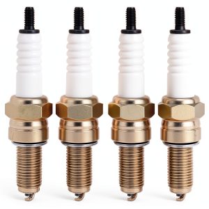 Tvent CR6E Spark Plug for Motorcycle Scooter-0