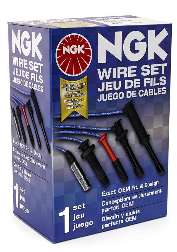 NGK Spark Plug Wire Set for Powersports-1