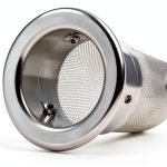 Fisch Moto Stainless Steel Exhaust Spark Arrestor-0