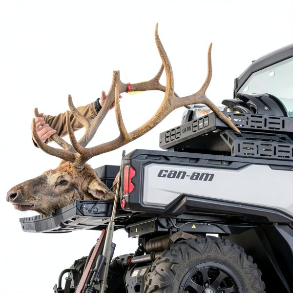 UTV Luggage Rack Kolpin 53450 Black Adjustable Alloy Steel Basket-8
