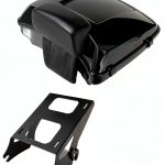 XMT-MOTO Tour Trunk Luggage Kit with Backrest Pad Black-0