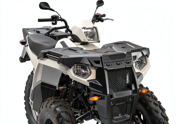 Kemimoto ATV Front Rack Black Plastic for Polaris Sportsman 570/450-5
