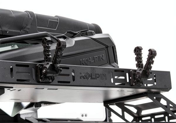 UTV Luggage Rack Kolpin 53450 Black Adjustable Alloy Steel Basket-1