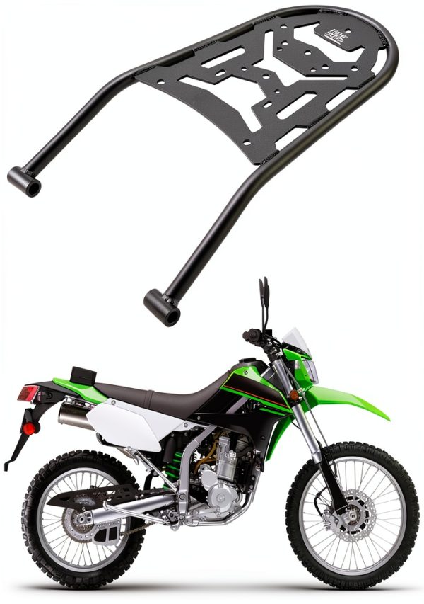 KEMIMOTO KLX300 Luggage Rack for KLX250/300 Bikes Powder Coated-0