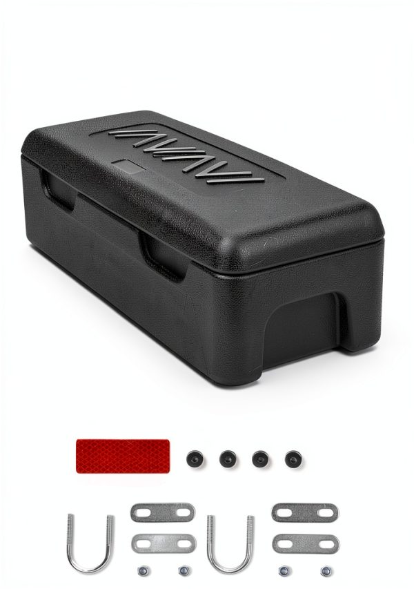 Terache Black U-Bolt Luggage Rack for Powersports 30W x 13L x 10H-8