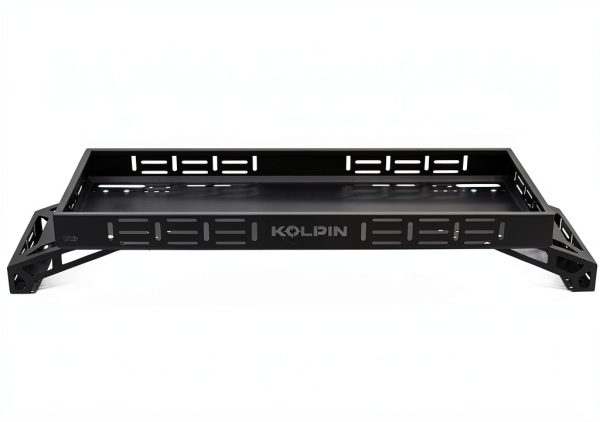 UTV Luggage Rack Kolpin 53450 Black Adjustable Alloy Steel Basket-0
