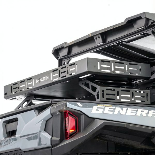 UTV Luggage Rack Kolpin 53450 Black Adjustable Alloy Steel Basket-6